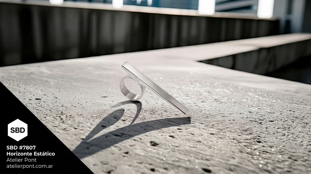 Horizonte Estatico. Plata 925. Geometrias Urbanas — Atelier Pont